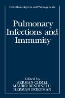 Cover of: Pulmonary infections and immunity