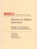 Cover of: Women in higher education: progress, constraints, and promising initiatives