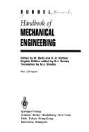 Cover of: Handbook of mechanical engineering