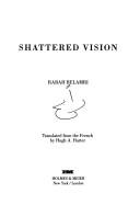 Cover of: Shattered vision by Belamri, Rabah