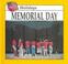 Cover of: Memorial day