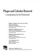 Cover of: Plaque and calculus removal by Cochran, David L.