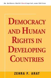 Cover of: Democracy and Human Rights in Developing Countries