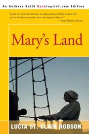 Cover of: Mary's Land by Lucia St Clair Robson, Lucia St Clair Robson