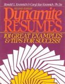 Cover of: Dynamite resumes by Ronald L. Krannich