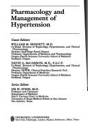 Cover of: Pharmacology and management of hypertension