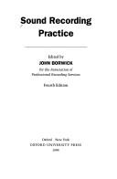 Cover of: Sound recording practice