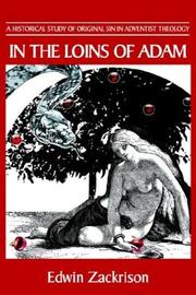 Cover of: In the Loins of Adam by Edwin Zackrison
