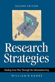 Cover of: Research Strategies by William B. Badke
