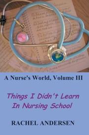 Cover of: A Nurse