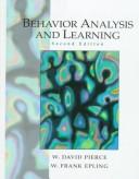 Cover of: Behavior analysis and learning