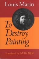 Cover of: To destroy painting