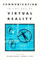Cover of: Communication in the age of virtual reality
