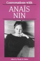 Cover of: Conversations with Anaïs Nin