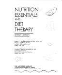 Cover of: Nutrition: essentials and diet therapy