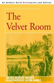 The Velvet Room by Zilpha Keatley Snyder