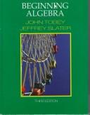 Cover of: Beginning algebra