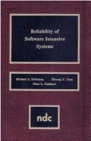 Cover of: Reliability of software intensive systems