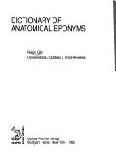 Cover of: Dictionary of anatomical eponyms by Régis Olry