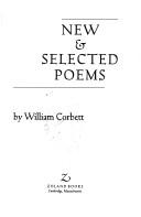 Cover of: New & selected poems by William Corbett