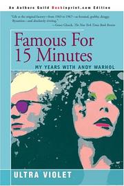 Cover of: Famous For 15 Minutes by Ultra Violet.