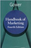 Cover of: Gower handbook of marketing