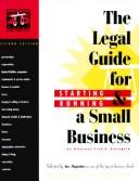 Cover of: The legal guide for starting & running a small business by Fred Steingold