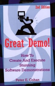 Cover of: Great Demo! by Peter E Cohan