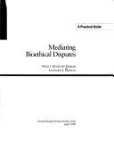 Cover of: Mediating bioethical disputes