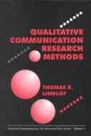 Qualitative communication research methods by Thomas R. Lindlof
