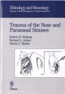 Cover of: Trauma of the nose and paranasal sinuses