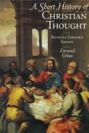 A short history of Christian thought by Linwood Urban