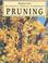 Cover of: Pruning