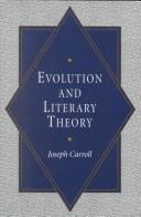 Cover of: Evolution and literary theory by Joseph Carroll