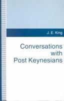 Cover of: Conversations with post Keynesians