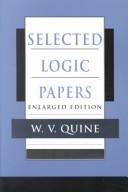 Cover of: Selected logic papers