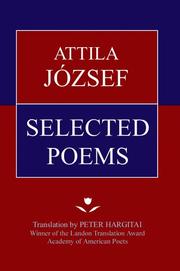 Cover of: Attila József Selected Poems by Attila Jozsef