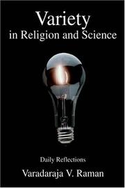 Cover of: Variety in Religion and Science: Daily Reflections