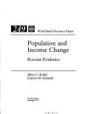 Cover of: Population and income change: recent evidence