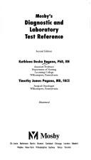 Cover of: Mosby's diagnosticand laboratory test reference