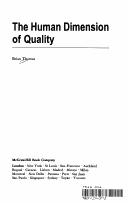 Cover of: The human dimension of quality