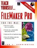 Cover of: FileMaker Pro for the Mac