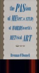 Cover of: The passion of meter by Brennan O'Donnell