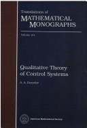 Cover of: Qualitative theory of control systems