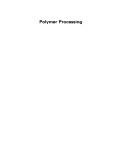 Cover of: Polymer processing by Donald G. Baird