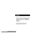 Cover of: Future career management systems for U.S. military officers