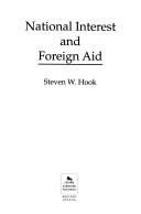 Cover of: National interest and foreign aid