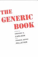 The generic book by Francis Jeffry Pelletier