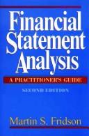 Cover of: Financial statement analysis by Martin S. Fridson, Martin S. Fridson