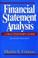 Cover of: Financial statement analysis